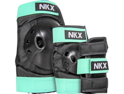Купить комплект защиты NKX Kids 3-pack Pro (Black/Teal) в Иркутске