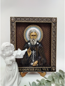 Икона Сергий Радонежский