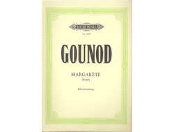 Gounod. Margarete  Klavierauszug (dt)