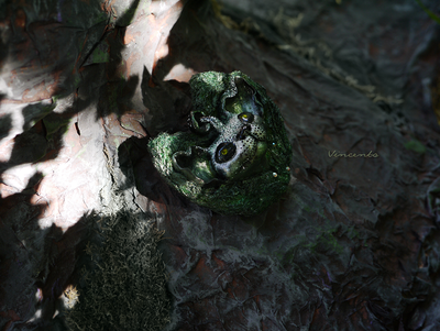 Сказочная брошь "Лесной КотоРог" в виде фэнтезийного кота-единорога из рода Лесных Хранителей