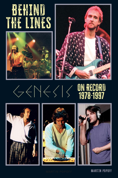 Genesis Behind The Lines On Record 1978-1997 Book