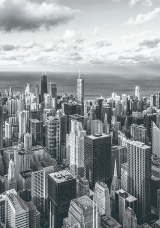 Фотообои "Панорама Чикаго"