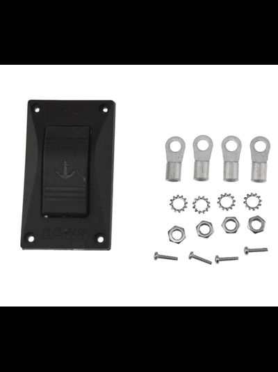 Якорная лебедка South Pacific PRO 800H 12V для судов с длинной корпуса 6-9м или якорей весом до 14кг, звездочка из нержавеющей стали