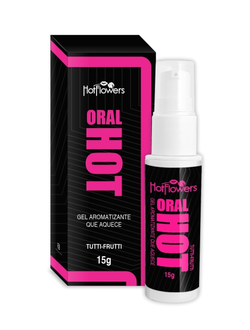 HC775 Вкусовой гель ORAL HOT для оральных ласк со вкусом тутти-фрутти
