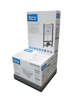 Комплект инсталляции с подвесным унитазом Roca Dama Senso 893104680 slim сиденье (м/л)