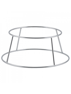 Подставка стойка для блюда для подачи H 11 см, нержавеющая сталь