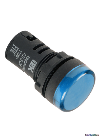 Светосигнальная лампа IEK AD-22DS BLS10-ADDS-110-K07 Blue