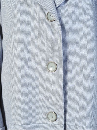 Пальто 659-0224 голубой