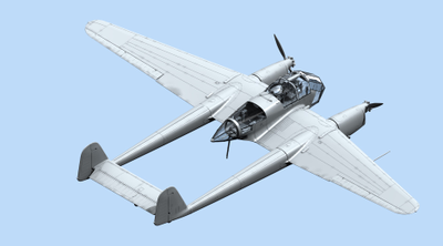 Сборная модель: (ICM 72291) Германский самолет-разведчик FW 189A-1