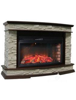 Каминокомплект ПАМИР 33 с очагом Panoramic 25