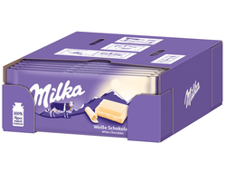 Milka White Chocolate 100G (22 шт)