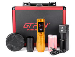 Беспроводная тату машинка AVA GT Pen GTR Adjustable Stroke 2.5-5.0mm Gold