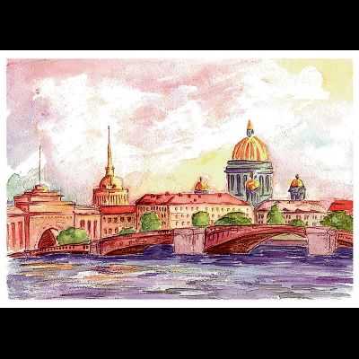 D0249 Адмиралтейство и Исаакиевский собор