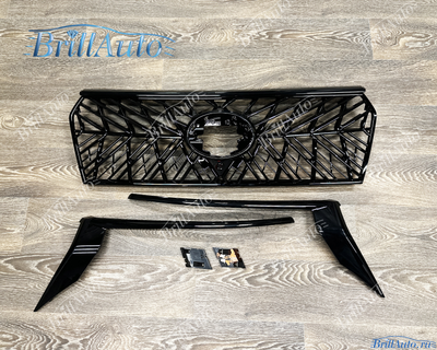 Решетка Toyota Prado 150 рестайлинг 2018+ TRD черная