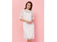 Белое кружевное короткое платье "Бритни" 6 цветов, размеры 40-60