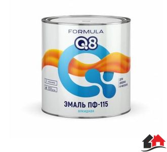 Эмаль ПФ-115 «Формула Q8» 2,7 кг