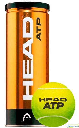 Теннисные мячи HEAD ATP (3B metal can)
