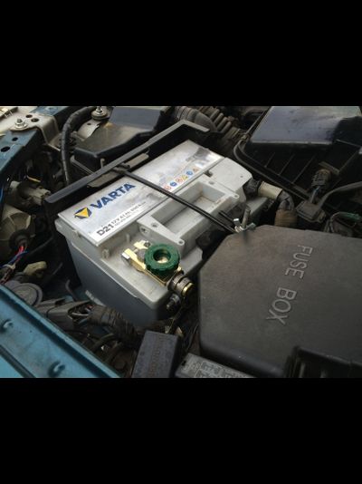 Клемма АКБ с размыкателем массы (минусовая)