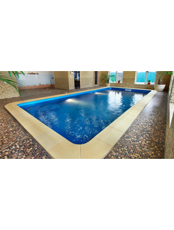 Композитный бассейн 7,5 х 3,5 х 1,32-1,85 "Драммен" Franmer