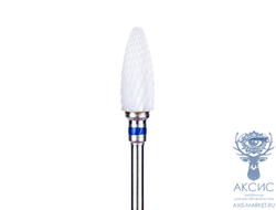 Фреза керамическая M 3/32 "Tirch Cylinder/Flame" Cиняя кукуруза