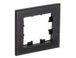 Рамка 1 пост металл оникс, серия AtlasDesign