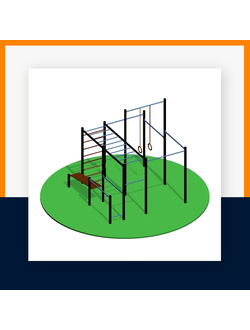 Спортивная площадка Workout W13.41