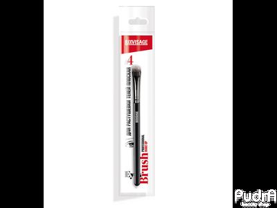 LUXVISAGE Кисть косметическая №4 для растушевки теней плоская | ЛюксВизаж