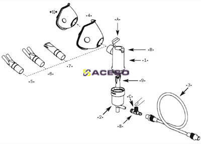 Трехрежимный компрессорный ингалятор (небулайзер)