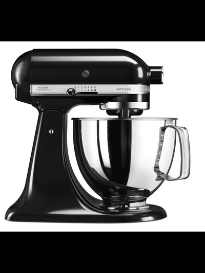 Планетарный Миксер KitchenAid ARTISAN 4.8л., черный, 5KSM185PSEOB