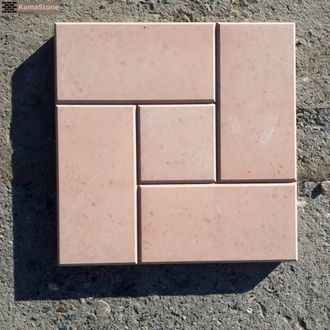 trotuarnaya-plitka-kamastone-kaliforniya-kvadrat-0792-300-300-30-krasnaya-beton