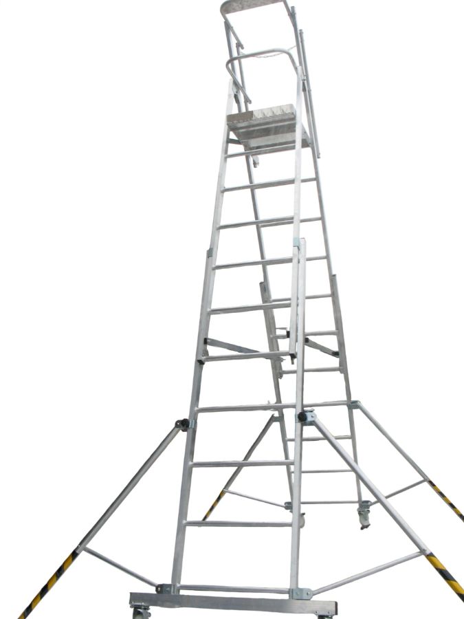 Телескопическая лестница-платформа ТЛП