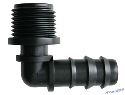 Уголок 16мм х 1/2"нар