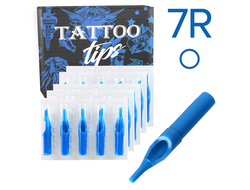 ПЛАСТИКОВЫЕ НАКОНЕЧНИКИ ROUND BLUE 7R (5 ШТ.)