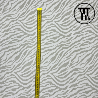 Бифлекс "Зебра", цв. Серо-зеленый на белом