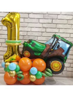 СЕТ С ЦИФРОЙ  Трактор