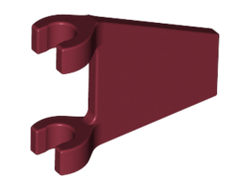 Flag 2 x 2 Trapezoid, Dark Red (44676 / 6056645 / 6107761)