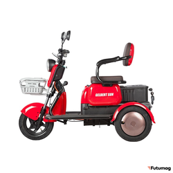 Электротрицикл Rutrike Gelbert Sun 48V/60V 650Вт красный