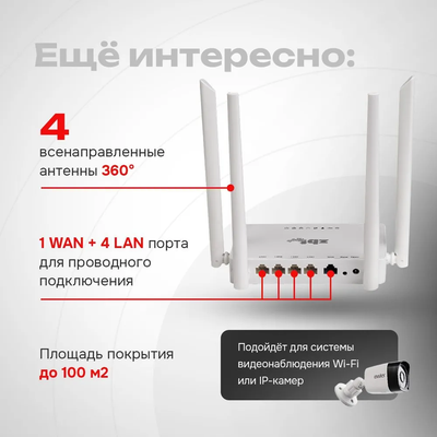 Wi-Fi роутер ZBT WE1626