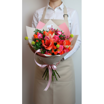 Букет цветов для мамы № 620