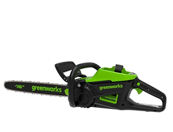 Цепная пила аккумуляторная Greenworks GD60CS25, 60V, 40 см, бесщеточная