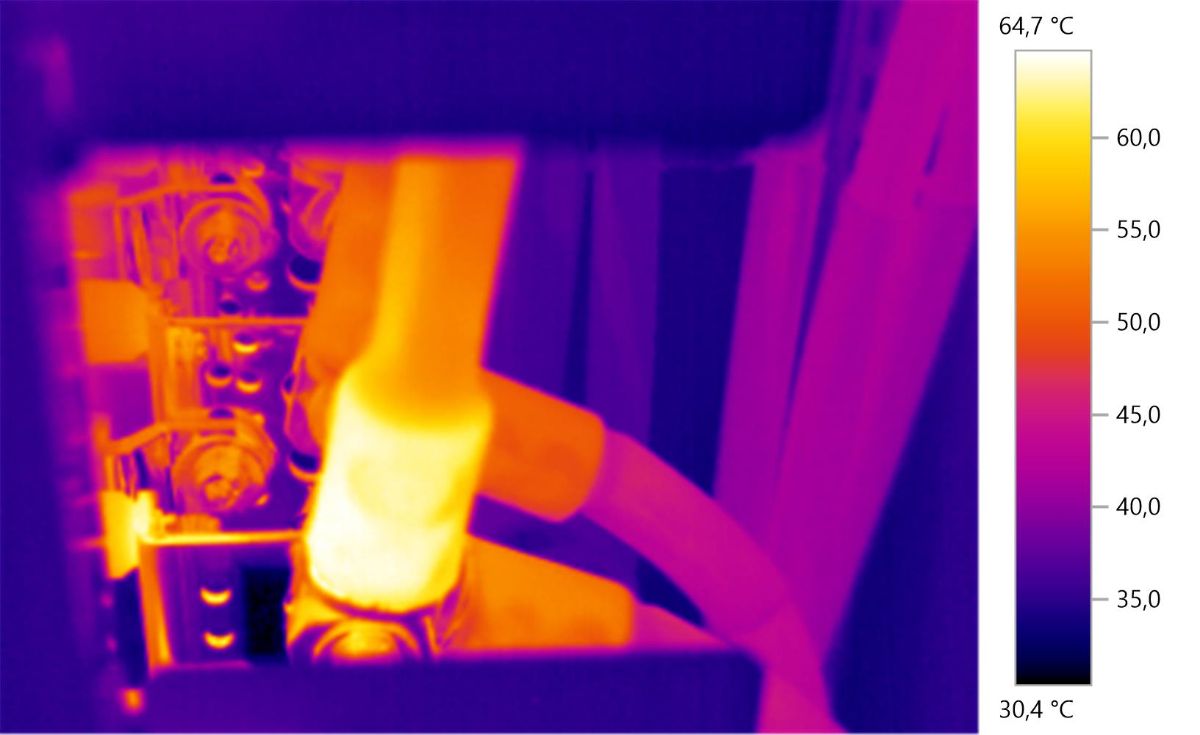 Неразрушающий контроль (термографирование) электрощитовых в Распределительном Центре &laquo;Лобня&raquo;