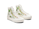 Кеды Converse Lift с цветочками на платформе