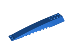 Wedge 16 x 4 Triple Curved with Reinforcements, Blue (45301 / 4636725 / 6064656)