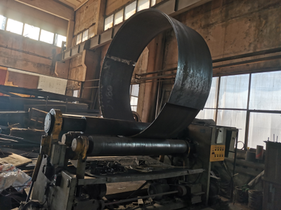 вальцовка стального листа толщиной 30 мм