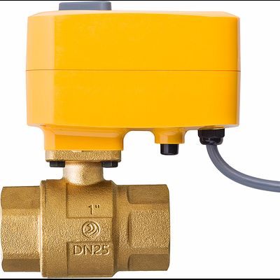 Бронзовый кран с электроприводом NEPTUN SE BRONZE 220В 1 дюйм