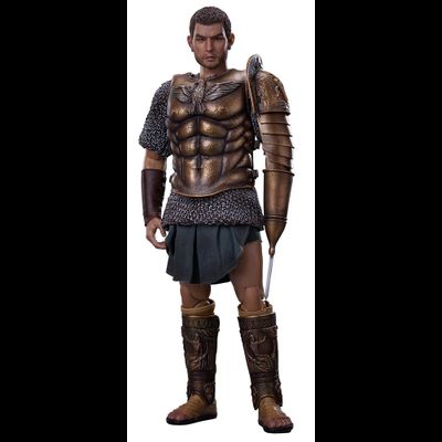 Римский гладиатор скисор (арбелас) в золотой броне - Коллекционная ФИГУРКА 1/6 Imperial Army Hunting Ground Fighter SCISSOR Gold Edition (HH18035) - HHMODEL &amp; HAOYUTOYS