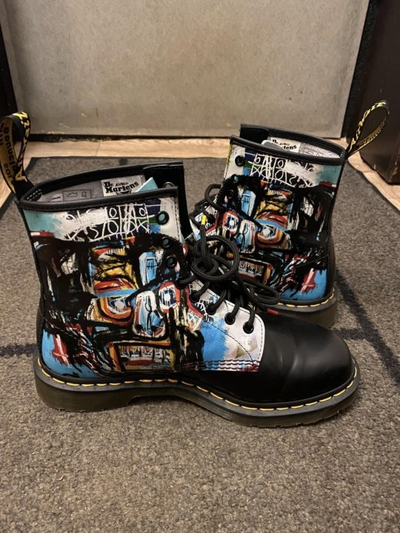 Ботинки Dr. Martens 1460 Basquiat Backhand & Smooth мульти