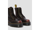 Ботинки Dr Martens Jadon Arcadia Leather Cherry Red на платформе
