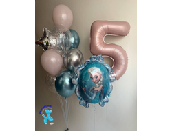 Сет шаров в тематике холодное сердце №4