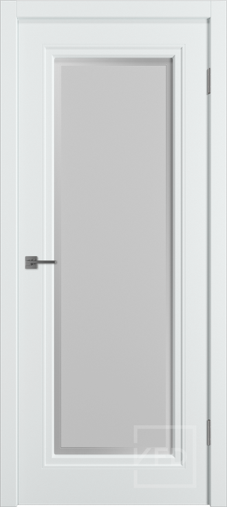 Дверь ПО Quadro 1 satin blank art cloud